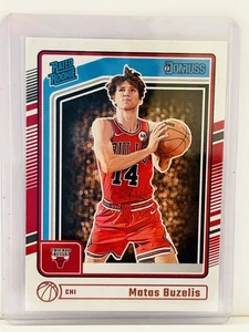 2024-25 Panini Donruss Rated Rookie Matas Buzelis #240 (RC) Chicago Bulls NM - Bild 1 von 2