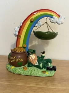 Yankee Candle Rainbow Leprechaun Luck Of Irish Votive Tea Light Candle Warmer - Picture 1 of 9
