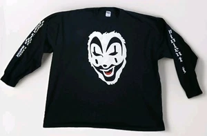 3XL Y2K ICP Insane Clown Posse Concert T-Shirt ICP Long Sleeve T Shirt Violent J - Imagen 1 de 24
