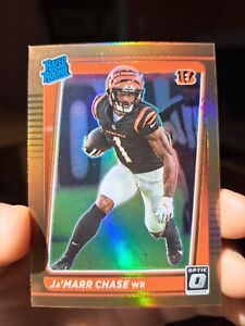 2021 Panini Donruss Optic JA'MARR CHASE #207 Rated Rookie Bronze Parallel RC