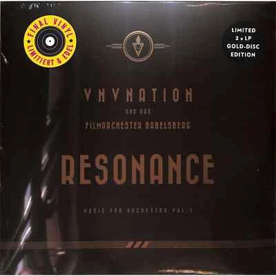 VNV Nation & Filmorchester Babelsberg / RESONANCE (LTD. 2LP GOLD VINYL GATEFOLD - Bild 1 von 2