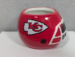 KC Kansas City Chiefs Sukkulenten Keramik Übertopf Topfpflanzenhalter NFL - Bild 1 von 8
