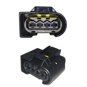 Car connector - BOSCH 2E0905229 4-pin (FEMALE) car window plug vw mercedes bmw - Picture 1 of 3