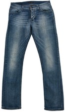 Nudie jeans Men's Denim Casual Blue Cotton Pocket grim tim Size 33/34 Authentic