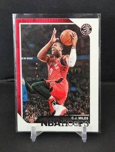 C.J. MILES 2018-19 Panini NBA Hoops Toronto Raptors #46 - Picture 1 of 2