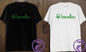 Benetton logo vactory Mens Mens T-shirt Heavy Cotton Tee
