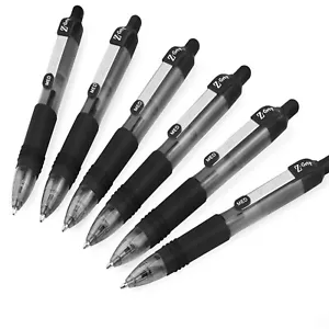 Zebra Z-Grip Smooth Mini Retractable Ballpoint Pens - 1.0mm - Black - Pack of 6 - Picture 1 of 3