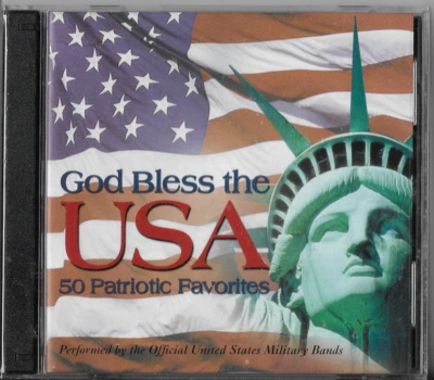 Various ‎– God Bless The USA (50 Patriotic Favorites) Heartland 2 CD set Foto 1 de 2