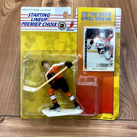 Starting Lineup 1994 Eric Lindros Philadelphia Flyers NHL Action Figure Cover
