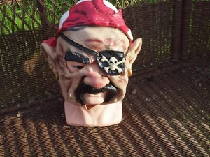 Pirate Mask 2003 Full Face Latex Excellent Condition Rare and Vintage - Picture 1 of 5