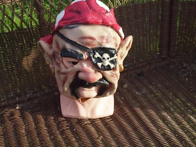 Pirate Mask 2003 Full Face Latex Excellent Condition Rare and Vintage - Image 1 of 4