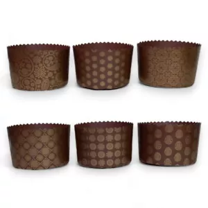 50 pz stampi per carta da forno pane pasquale oliato 130 mm forme torte panettone пасха - Foto 1 di 10