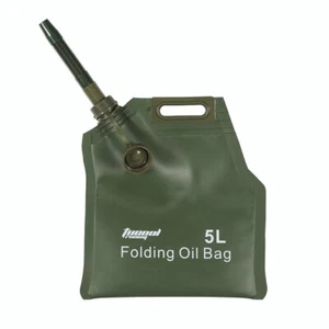 Bolsa de aceite blando portátil para automóvil motocicleta 5 L latas de gasolina tanque de almacenamiento de aceite de repuesto  - Imagen 1 de 7