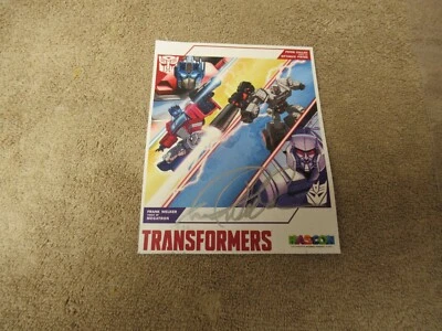 Hascon 2017 Convención Hasbro firma Frank Welker Foto 1 de 3