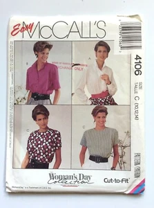 McCall's 4106 Misses' Blusen Größe A (10, 12, 14)) - Bild 1 von 3