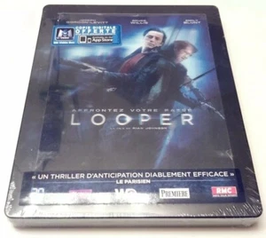 *READ* Looper Lenticular Magnet STEELBOOK (Blu-ray, France Import) SEALED OOP - Picture 1 of 9