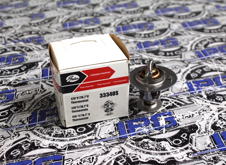 Термостат Gates низкая температура 170 градусов подходит для Honda Civic CRX Prelude Acura Integra  - Изображение 1 из 1