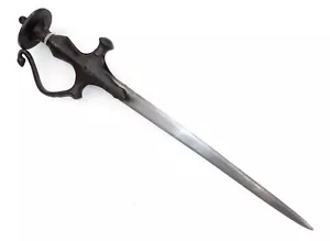 Antikes gerades Dolchmesser Khanjar handgeschmiedete Stahlklinge alter Griff F868 - Bild 1 von 9