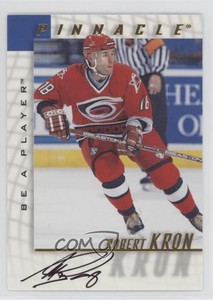 1997-98 Pinnacle Be A Player Auto Robert Kron #140 Auto