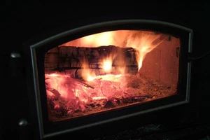 Woodpro 2000 & 2500 stove door Replacement Glass for Wood fireplace - Picture 1 of 2