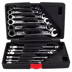 🇺🇸 8-19 mm Spezialeinsätze Schraubenschlüssel-Set: Ideal für Heimwerker und Arbeit, mit Koffer - Bild 1 von 17
