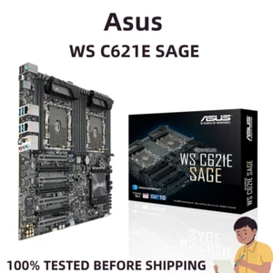 Asus WS C621E SAGE Workstation scheda madre C621 chipset LGA-3647 DDR4 E-ATX - Foto 1 di 3