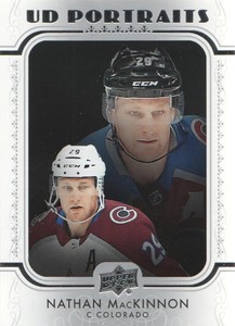 2019-20 Upper Deck Hockey UD Portraits #P-10 Nathan MacKinnon