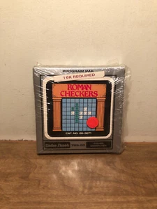 Juego de computadora Roman Checkers TRS-80 de colección 1980 con caja manual - Imagen 1 de 10