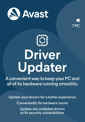 Avast Driver Updater 2026, 1 PC | 1 Year for Windows PC - Image 1 of 4