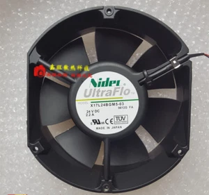 Nidec Axial flow fan X17L24BGM5-03 DC 24V 2.2A cooling fan - Picture 1 of 3