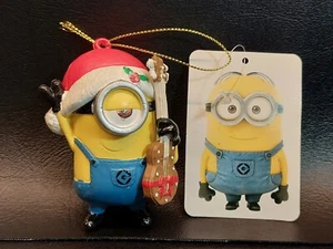 Kurt Adler Despicable Me Stuart w/ Guitar Christmas Tree Ornament New w/ Tag - Picture 1 of 2