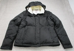 Roper Down Insulated Convertible Hooded Winter Coat Vest Black Adult Large - Picture 1 of 16