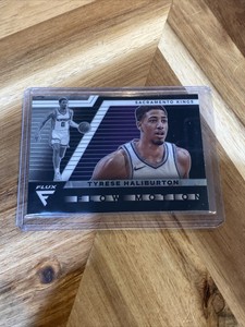 2020-21 Flux Basketball Tyrese Haliburton Flow Motion Rookie Insert RC Kings