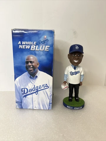Los Angeles Dodgers Magic Johnson 2013 Bobblehead SGA MLB GiveAway Cover