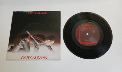 GARY NUMAN I DIE YOU DIE VINYL 7" SINGLE BEGGARS BANQUET UK 1980 DISC EXCELLENT - Image 1 of 2