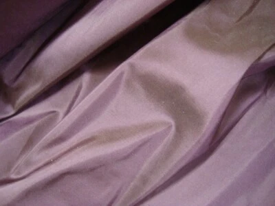 1 of 30 yds Kravet 100% SILK Fabric Eggplant Violet Clothing Drapery 54"w BTY - Image 1 of 3