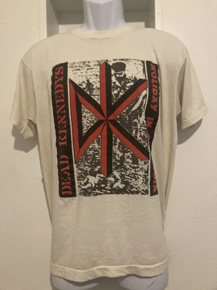 Camisa Dead Kennedys Vintage Puntada Única Bandera Negra Ramones Circle Jerks Damned Foto 1 de 4