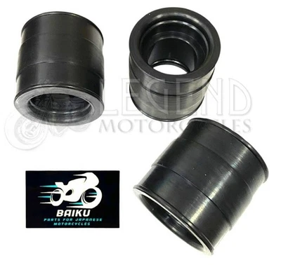 Suzuki GT550 BAIKU Inlet Rubbers x3 / Intake Manifolds GT 550 A1-04 - Image 1 of 4