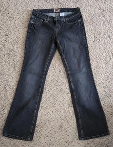 Juniors NO BOUNDARIES dark Flare Jeans. Size 9 - Picture 1 of 5