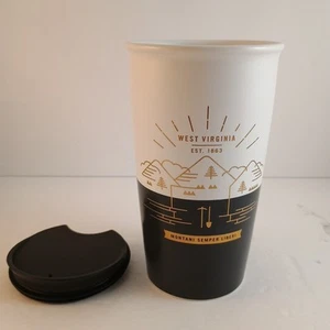 Starbucks RARE 2017 West Virginia Local Collection Tumbler 12 oz - Imagen 1 de 8