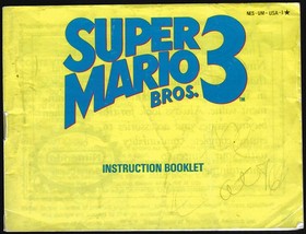 [SOLO MANUALE] Super Mario Bros. 3 (Nintendo NES, 1990) pulito, completo