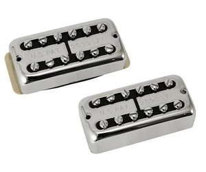 Gretsch® Filtertron Bridge & Neck Pickup Set~Nickel~Bezels Included~Brand New - Picture 1 of 9