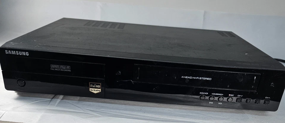 Samsung DVD-VR375 DVD/VCR Combo Grabadora HDMI con Control Remoto Probado con Video Foto 1 de 4