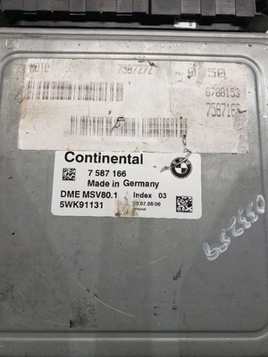 Módulo de control electrónico ECM del motor 3,0 L motor N51 compatible con 08-11 BMW 128i 1355579 Foto 1 de 4