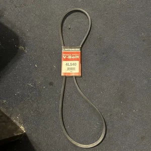 Mitsuboshi 4L540 Black V-Belt 54 L x 0.5 W in. for Fractional Horsepower Motors - Picture 1 of 5