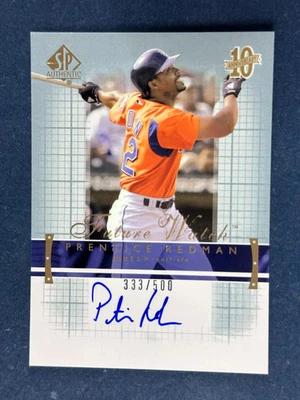 2003 SP Authentic Prentice Redman Autograph New York Mets /500 - Image 1 of 2