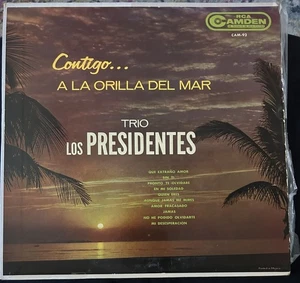 Trio Los Presidentes "Contigo...A La Orilla Del Mar" Vinyl Schallplatte LP - Bild 1 von 4