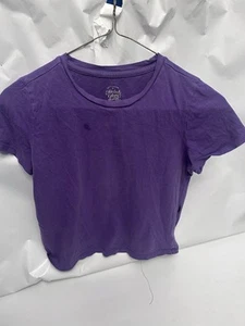 Faded Glory purple Kids Girls tshirt large 10/12 - Picture 1 of 3