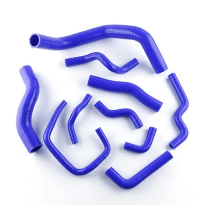 Blue Fit Nissan Silvia 200SX 240SX S13 S14 S15 SR20DET Silicone Radiator Hose Foto 1 de 4