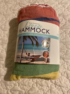 Blue Star Co. ~ Tree Anchored Lounge Hammock ~ 32 X 80~ Multi Colored ~ NWT-1 - Picture 1 of 5
